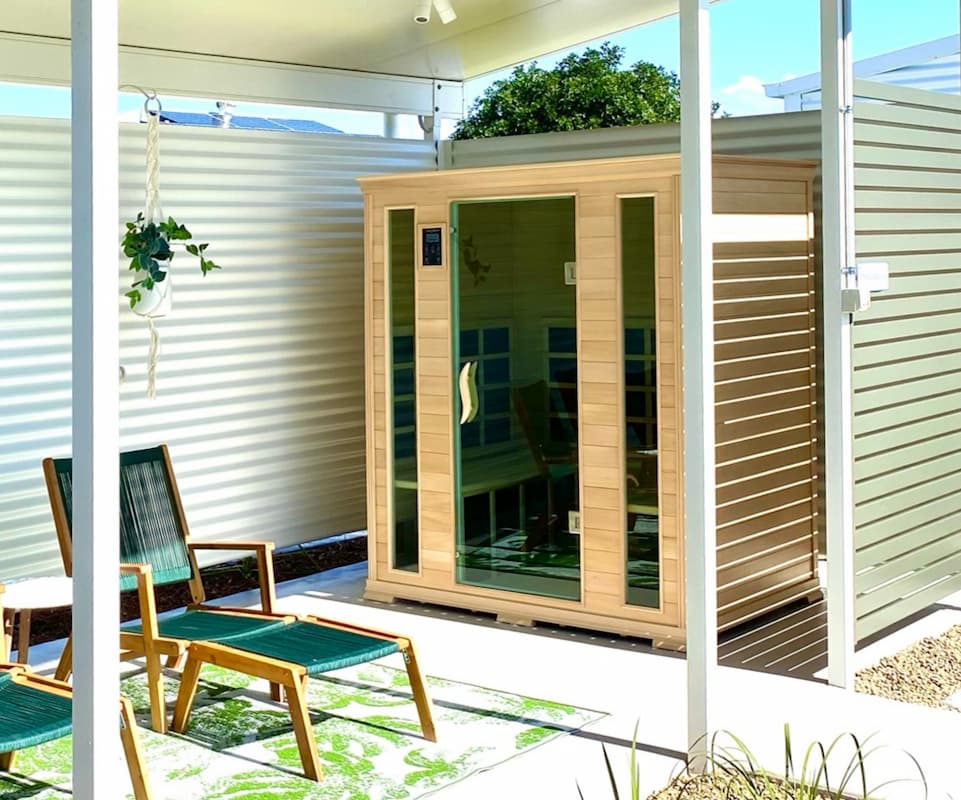 Outdoor Infrared Sauna