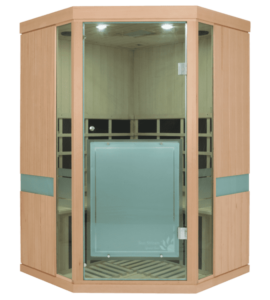 Evolve Corner 1 infrared Sauna