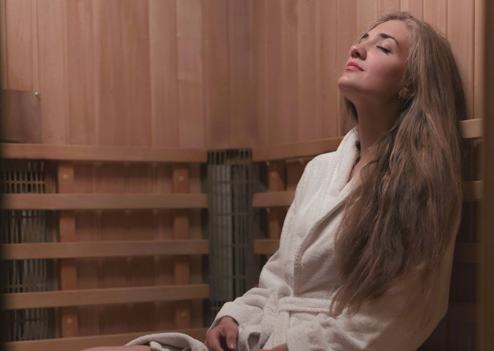 relaxation practices doubles the benefits of infrared sauna sessions