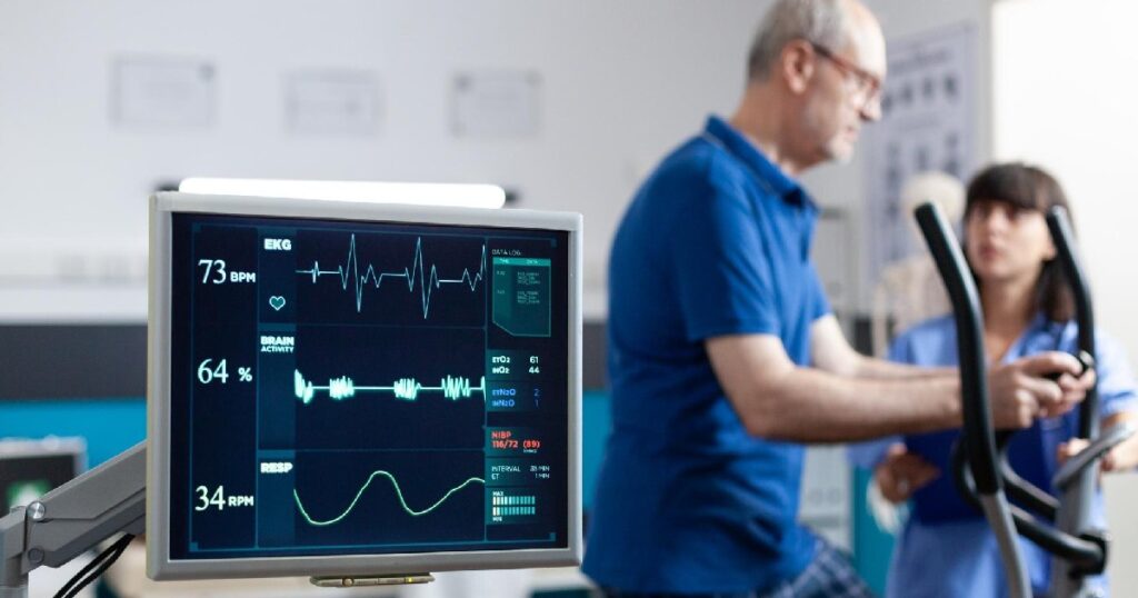 Cardiovascular doctors in a medical office